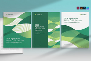 Agriculture Brochure Cover Template, a Brochure Template by BrandPacks