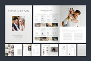 Elegant Wedding Program Template, a Brochure Template by BrandPacks (Thumbnail 5 of 5)