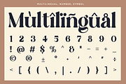 Divale Magical - Stylish Retro Font, a Serif Font by RagamKata (Thumbnail 9 of 9)