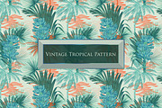 Tropical vintage pattern, a Pattern Graphic by ANAKOTO (Thumbnail 22 of 24)