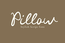 Pillow Script | A Modern Font Family