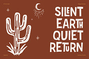 Meganthropus – Vintage Rough Display, a Sans Serif Font by Casloop Studio (Thumbnail 4 of 10)
