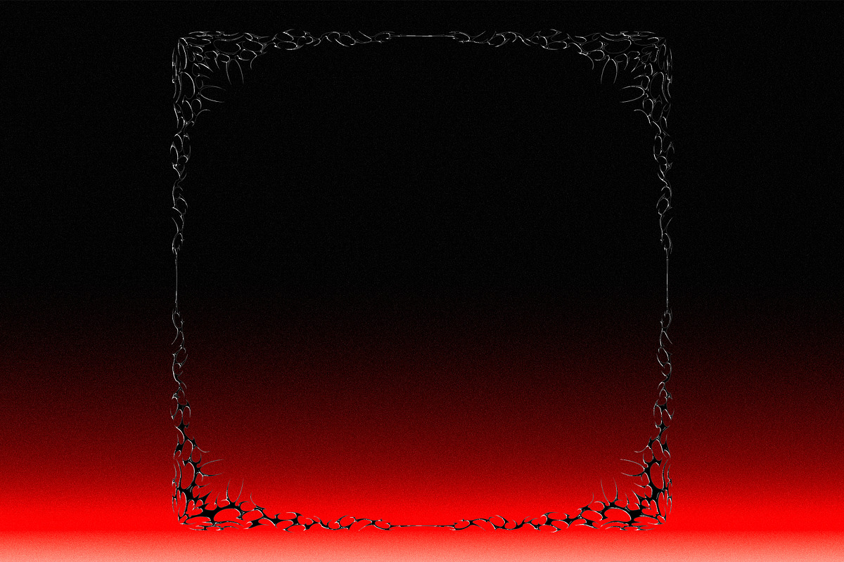 8 Cyber Sigilism Frame, an Object Graphic by BonkiStudio (Photo 4 of 9)