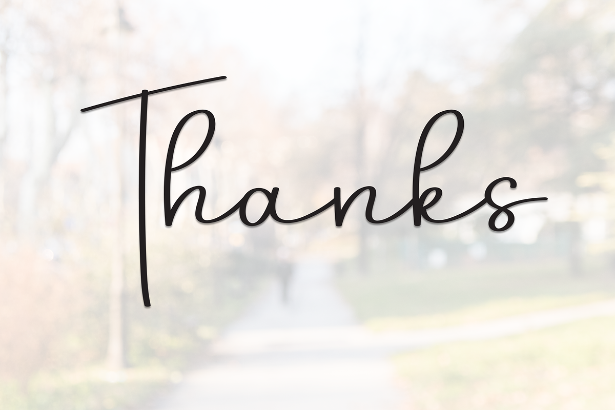 Think Autumn | Script Font, a Handwritten Font by Scratchones (Photo 8 of 8)