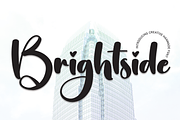 Brightside | Script Font, a Script Font by Scratchones (Thumbnail 1 of 8)