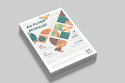 Flyer Mockup, an Advertising Mockup by Se٧enStudio (Thumbnail 1 of 4)