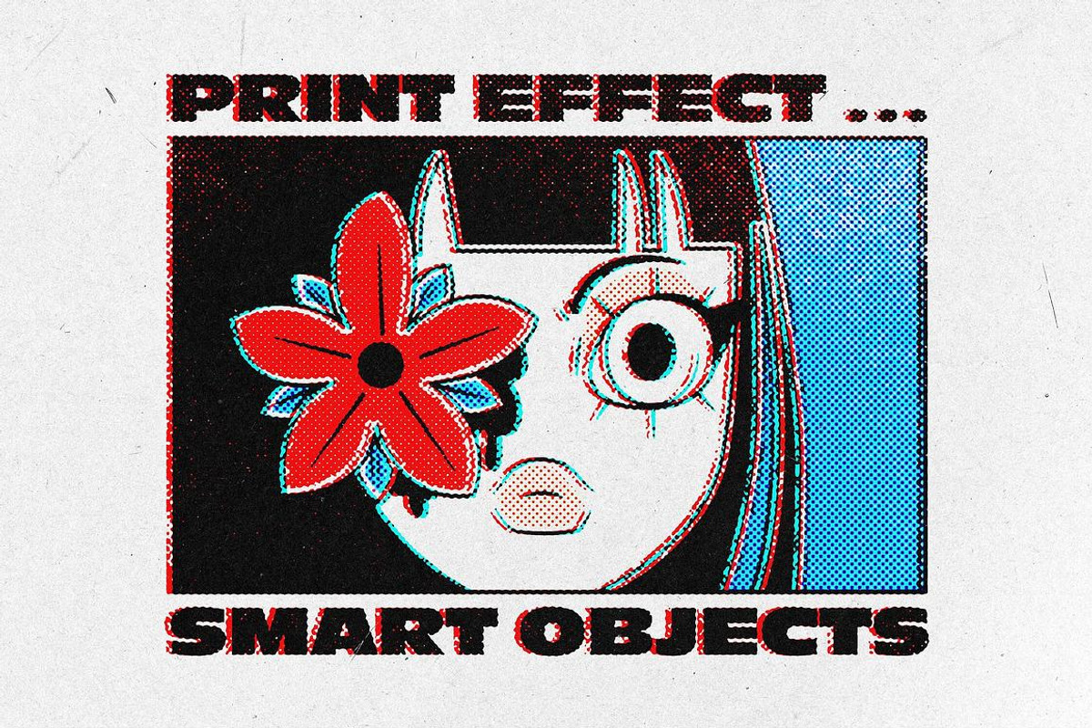 Printed Effects Bundle, a Layer Style Add-On by pixelbuddha.net (Photo 14 of 21)