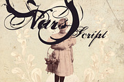 Nars, a Script Font by Misprinted Type (Thumbnail 1 of 3)