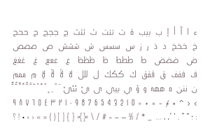 Ikseer - Arabic Typeface