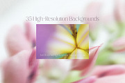 Dreamy Blurred Floral Backgrounds, a Background Graphic by dlinnaya (Thumbnail 2 of 9)