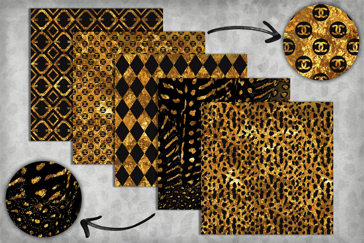 Fashion Blk and Gold Pack preview 2