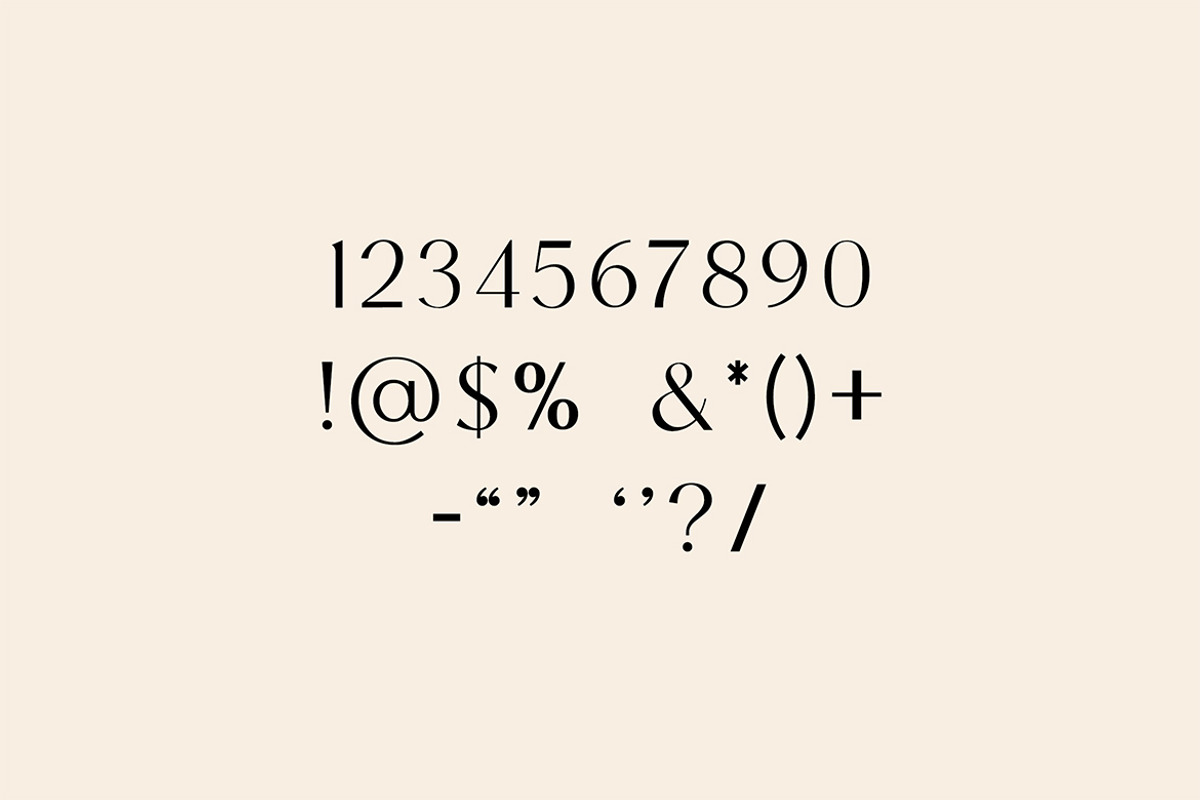 Ezme Luxury Sans Serif Font, a Sans Serif Font by UICreative (Photo 10 of 11)