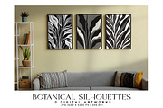 Botanical Silhouettes, a Decorative Illustration by Digital Art Creations (Thumbnail 5 of 6)