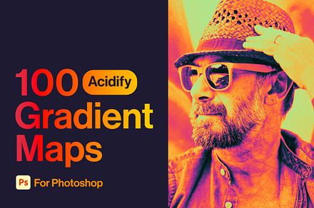 100 Acidify Gradients Maps, a Gradient Add-On by iHemalaya