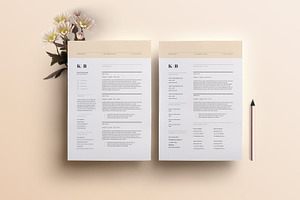Resume Template 3 Page | CV Template