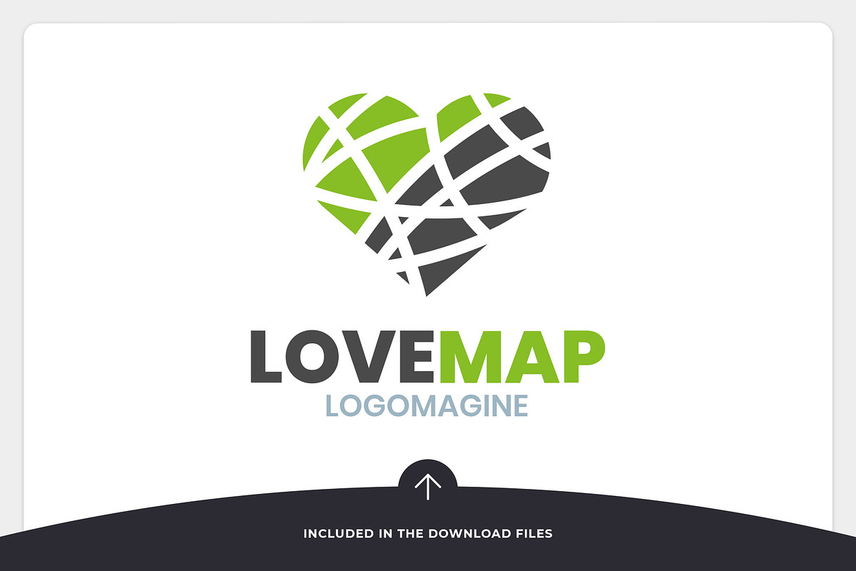 Love Map Logo Template, a Branding & Logo Template by LOGOMAGINE (Photo 6 of 16)