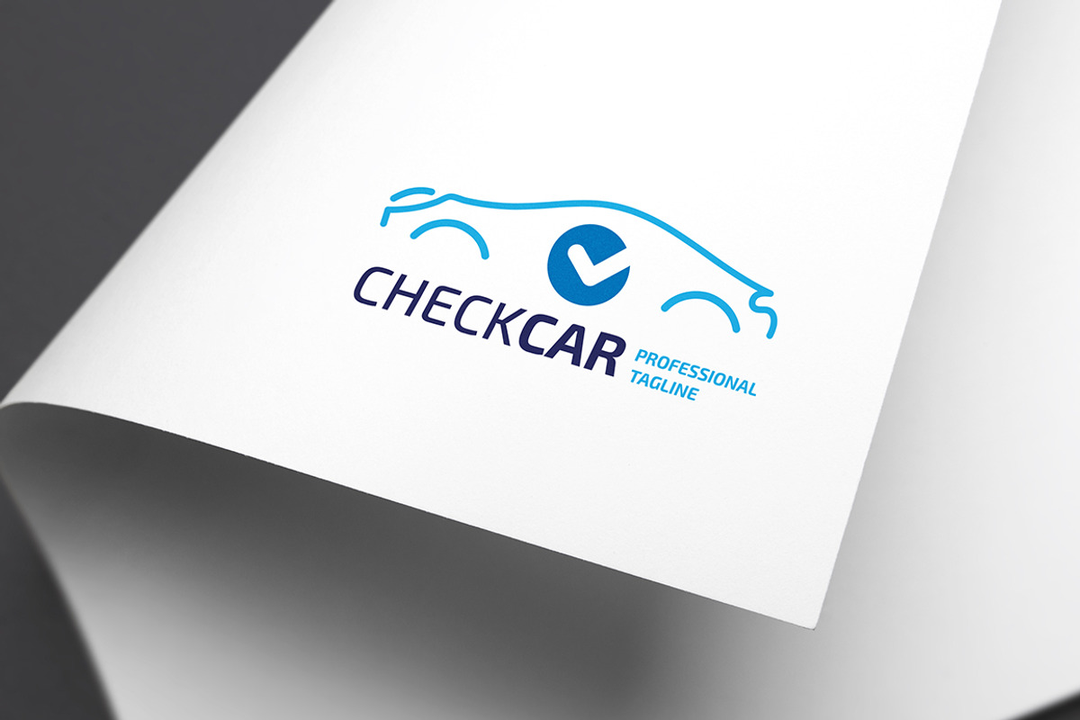 Check Car Logo, a Branding & Logo Template by Design_Planet
