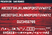 Predator 0316 - Full Family, a Sans Serif Font by Eargle Design, LLC (Thumbnail 8 of 20)