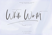 White Winter, a Script Font by Chocotype Std (Thumbnail 11 of 15)