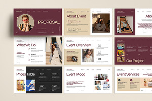 Event Proposal  Presentation, a Presentation Template by MightyDesign