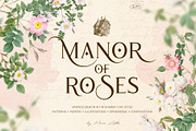 Manor of roses shabby chic kit, an Object Graphic by Beauty Drops (Thumbnail 1 of 13)