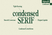Highway 70 Condensed - Retro Serif, a Serif Font by Lateral Design (Thumbnail 8 of 17)