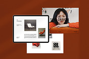 Portfolio Template, a Resume Template by Replika Machine (Thumbnail 2 of 10)