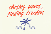 Sutter Youth Modern Brush Font, a Script Font by stylishtype.co (Thumbnail 17 of 20)