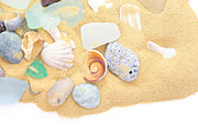 Sea glass, shells and stones. Pack., a Nature Photo by Pullia (Thumbnail 7 of 10)