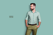 Mens Formal Outfit Mockup, a Shirt Mockup by Designertale (Thumbnail 3 of 6)
