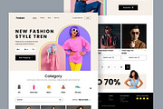 Fashan - Fashion Landing Page, a Landing Page Template by twinstd (Thumbnail 3 of 5)