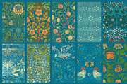 William Morris Seamless Patterns 4, a Pattern Graphic by ARTOZEN DIGITAL (Thumbnail 8 of 10)