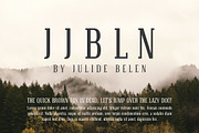 JJBLN Regular, a Font by Amusing Owl (Thumbnail 1 of 5)