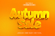 Autumn Sale 3D Editable Text Effect, a Layer Style Add-On by Md Jahidul99 (Thumbnail 1 of 2)