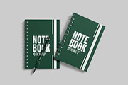 Notebook with Pen Mockup, a Books & Magazine Mockup by DxSLEX (Thumbnail 5 of 5)