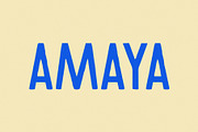 Amaya | A Tall Display Typeface, a Sans Serif Font by Taylor Penton (Thumbnail 1 of 5)