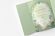 Gate Fold Wedding Invitation Design, an Invitation Template by GraphicsByNaeem (Thumbnail 4 of 4)