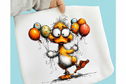 Whimsical Animals Birthday Clipart, an Animal Illustration by designcity5 (Thumbnail 3 of 5)
