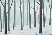 Vector winterland collection, an Animal Illustration by SHMEL_Studio (Thumbnail 4 of 10)