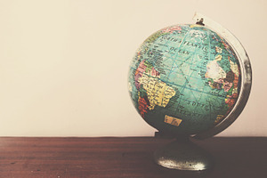 Grainy Globe, a School & Education Photo by HipFonts