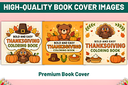 BOLD EASY THANKSGIVING COLORING BOOK, a Seasonal Illustration by Coco Bloom (Thumbnail 2 of 3)