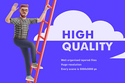 THIS IS OLIVER | 3d character set, a Technology Illustration by As Good As Possible (Thumbnail 4 of 8)