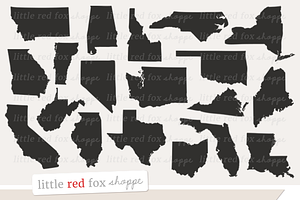 US State Clipart