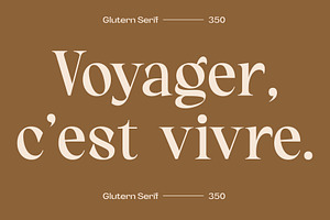 Glutern Elegant Font Duo