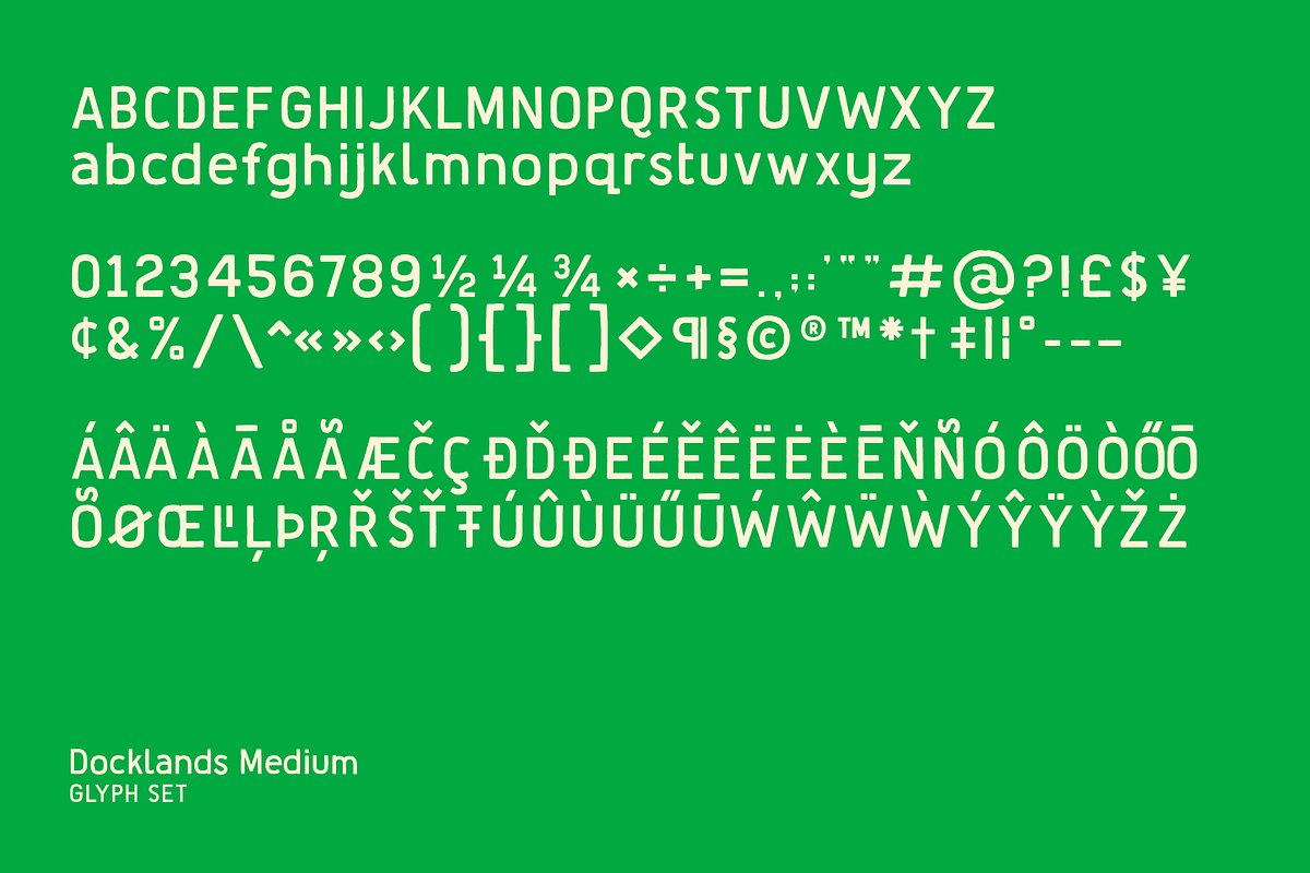 Docklands Font Family, a Sans Serif Font by Hemphill Co (Photo 8 of 12)