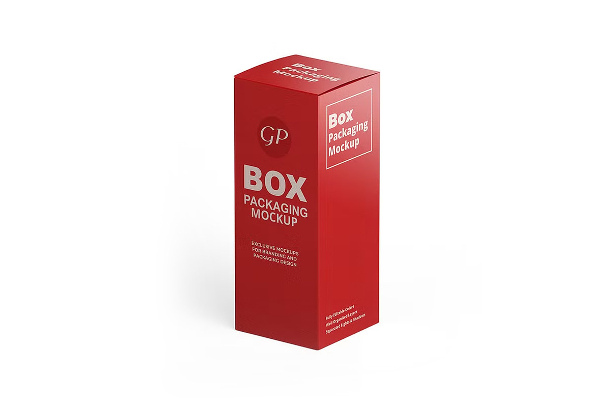 Box Packaging Mockup, a Packaging Mockup by GraphicsPixel (Photo 2 of 3)