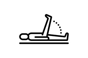 Movements motion black icon, an Outline Icon by Creative priyanka