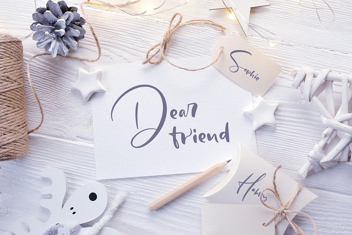 Font Bundle Handwritten Calligraphic preview 6