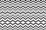 Vector Seamless Black&White Patterns, a Pattern Graphic by alexmakarova (Thumbnail 4 of 5)