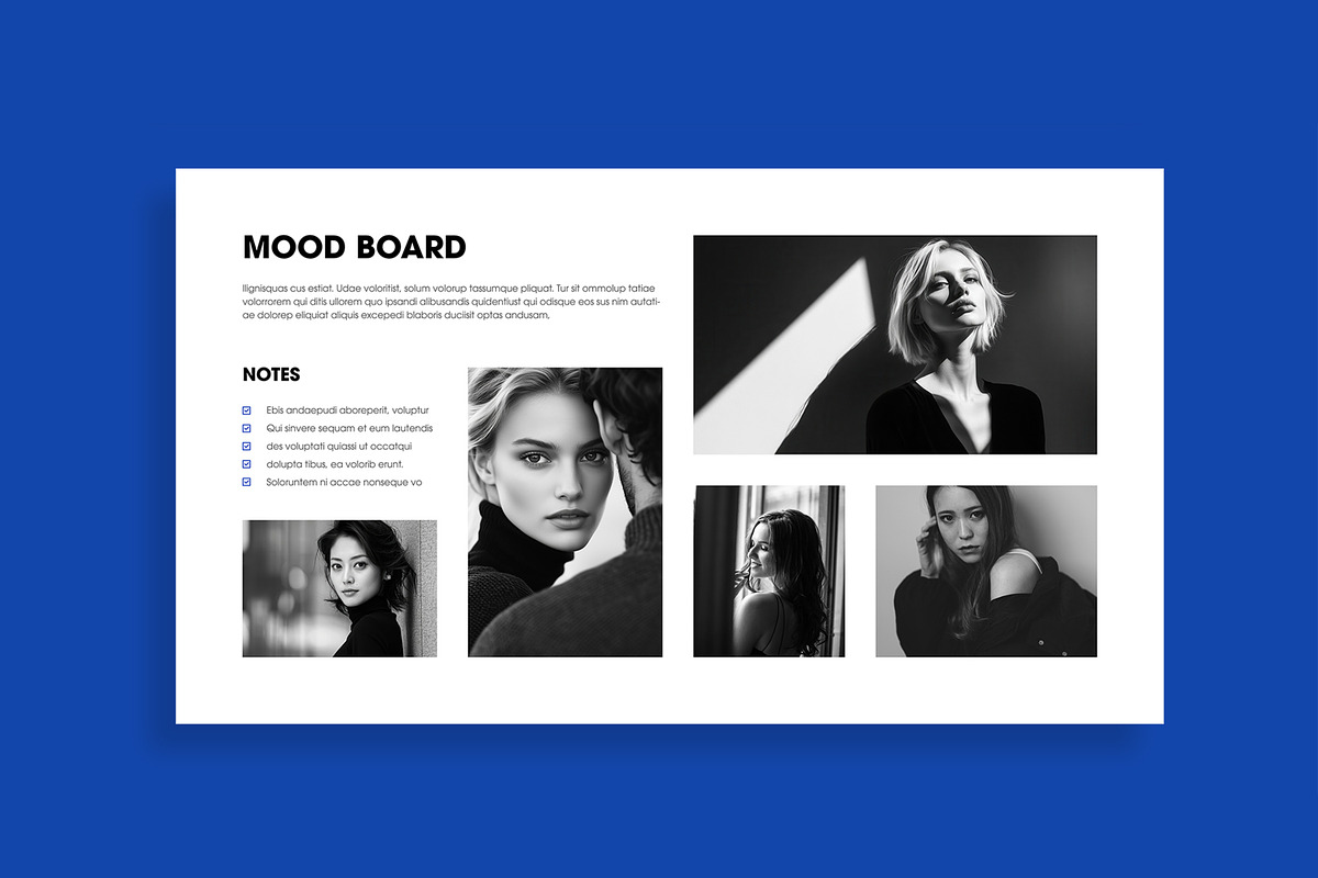 Minimal Brand Mood Board Template preview 6